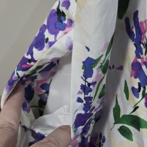 Maggy London Julia Berolzheimer Floral Print Women's Dress With Pockets No Tag - Picture 9 of 13